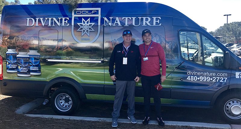Divine Nature Golf Van